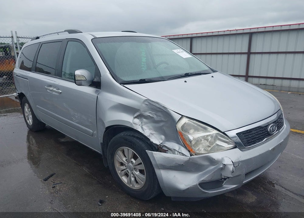 2011 KIA SEDONA LX VIN: KNDMG4C75B6378747