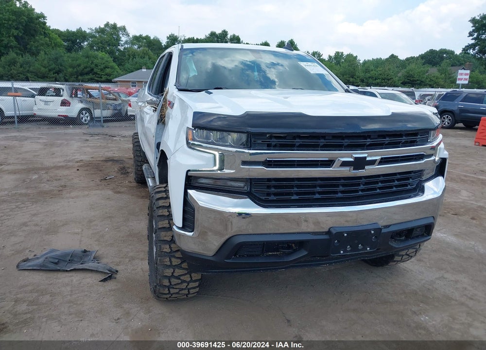 2021 CHEVROLET SILVERADO 1500 4WD SHORT BED LT VIN: 1GCUYDET0MZ377076