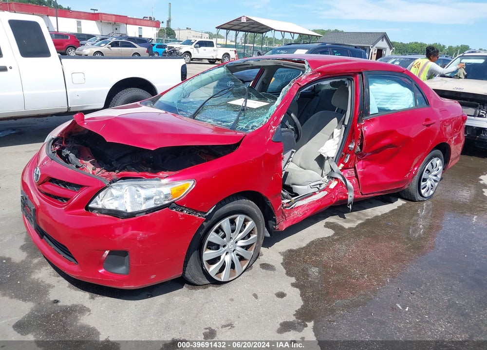 2012 TOYOTA COROLLA LE VIN: 2T1BU4EE9CC795150