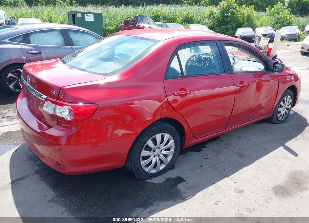 2012 TOYOTA COROLLA LE VIN: 2T1BU4EE9CC795150