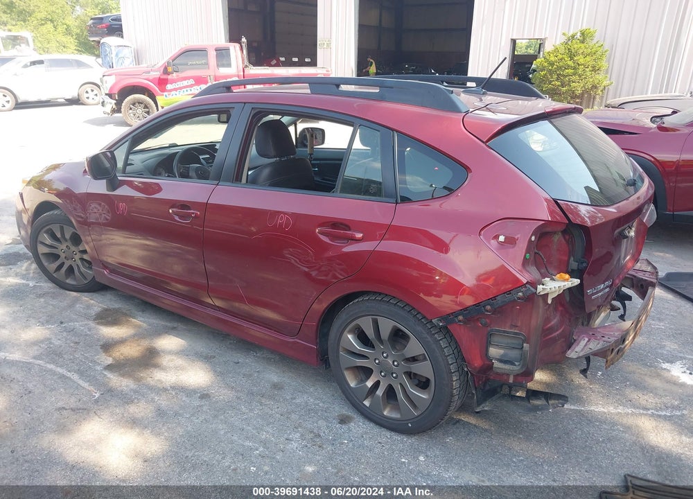 2013 SUBARU IMPREZA 2.0I SPORT LIMITED VIN: JF1GPAU62D2818182