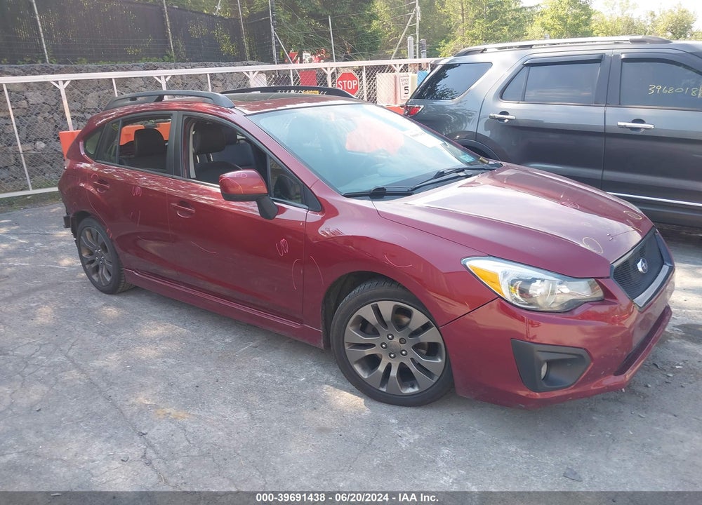 2013 SUBARU IMPREZA 2.0I SPORT LIMITED VIN: JF1GPAU62D2818182