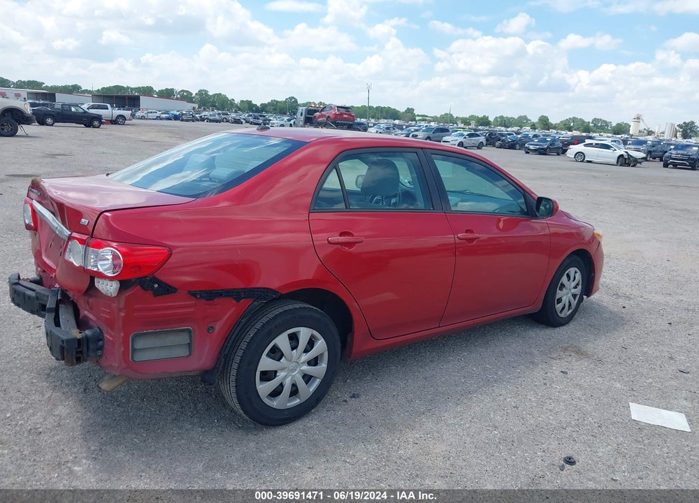 2011 TOYOTA COROLLA LE VIN: 2T1BU4EE5BC725210