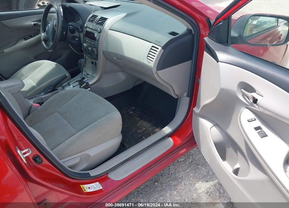 2011 TOYOTA COROLLA LE VIN: 2T1BU4EE5BC725210