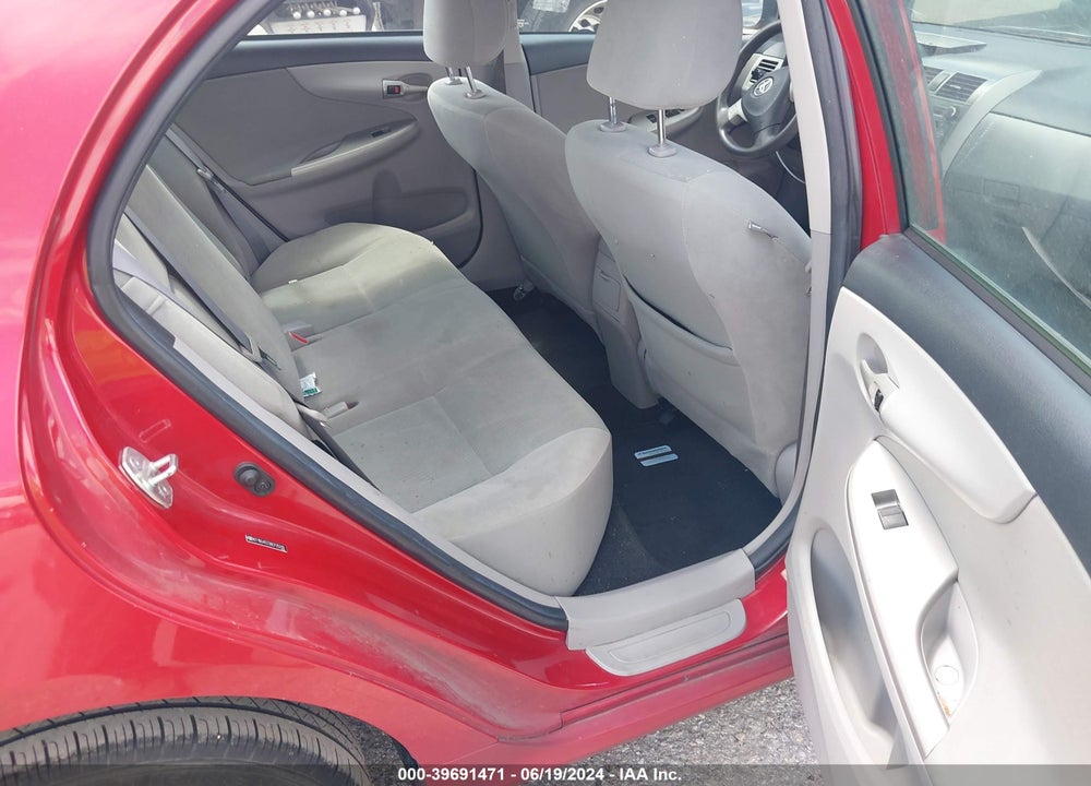 2011 TOYOTA COROLLA LE VIN: 2T1BU4EE5BC725210
