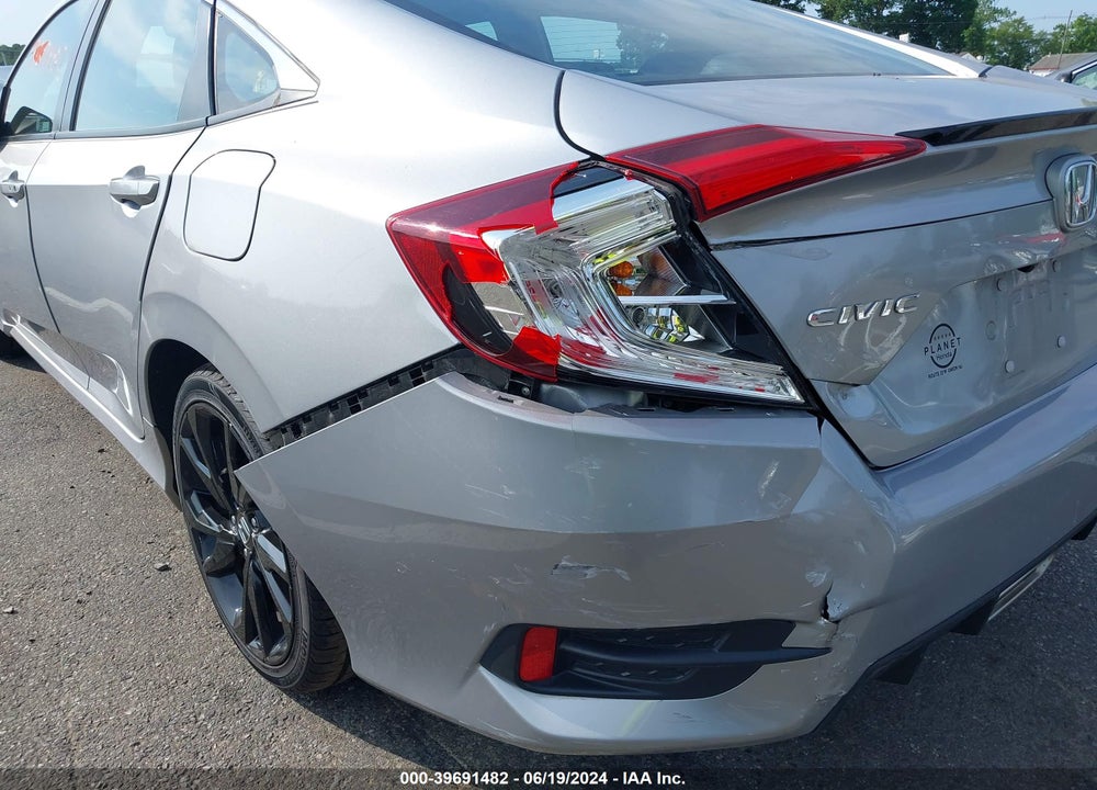 2020 HONDA CIVIC SPORT VIN: 2HGFC2F80LH598361