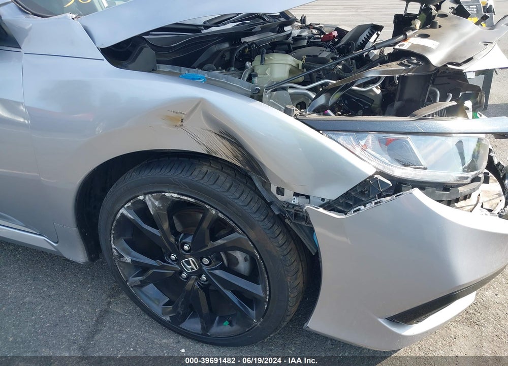 2020 HONDA CIVIC SPORT VIN: 2HGFC2F80LH598361