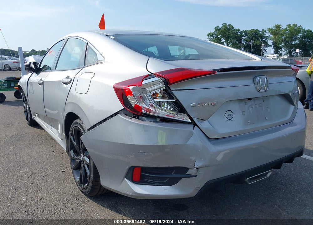 2020 HONDA CIVIC SPORT VIN: 2HGFC2F80LH598361