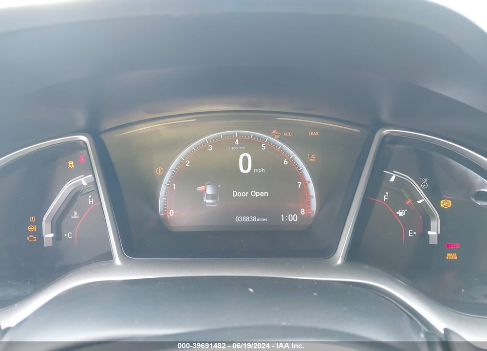 2020 HONDA CIVIC SPORT VIN: 2HGFC2F80LH598361