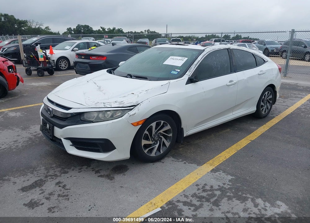 2016 HONDA CIVIC EX VIN: 19XFC2F78GE227410