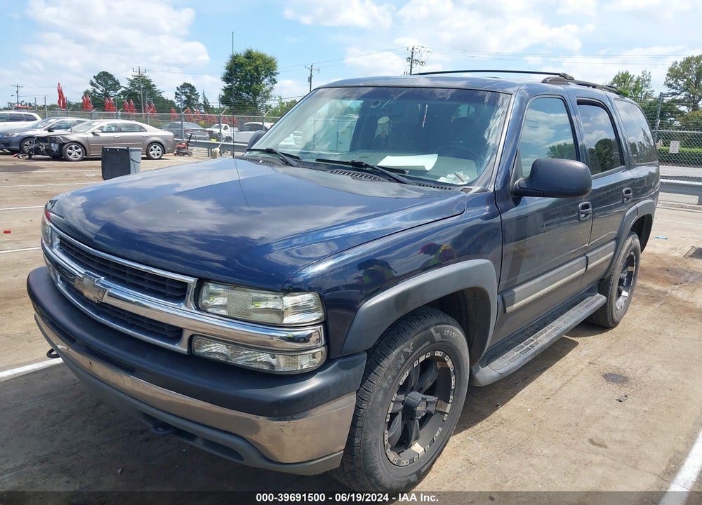 2004 CHEVROLET TAHOE LS VIN: 1GNEK13V74J214567