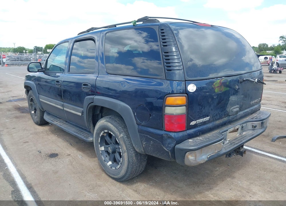 2004 CHEVROLET TAHOE LS VIN: 1GNEK13V74J214567