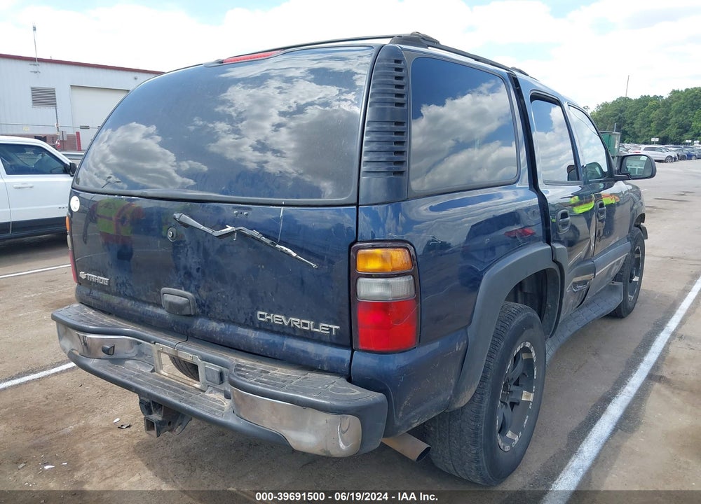 2004 CHEVROLET TAHOE LS VIN: 1GNEK13V74J214567