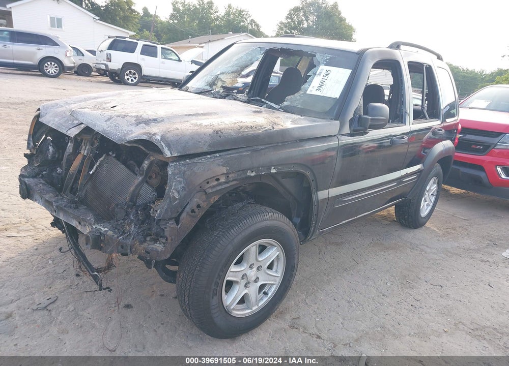 2004 JEEP LIBERTY SPORT VIN: 1J4GL48K14W271214