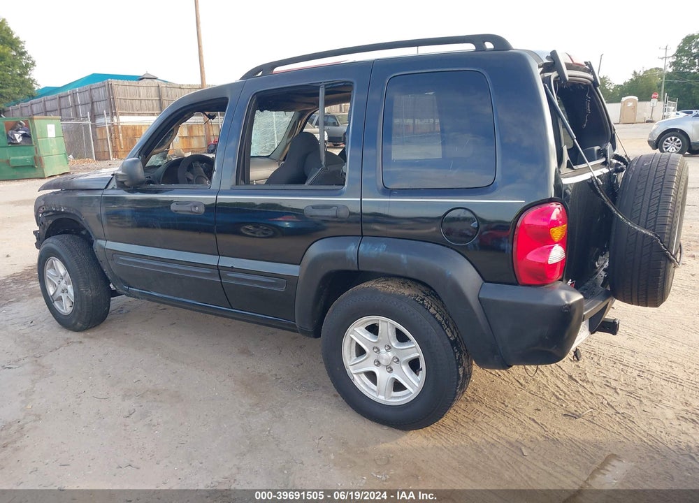 2004 JEEP LIBERTY SPORT VIN: 1J4GL48K14W271214