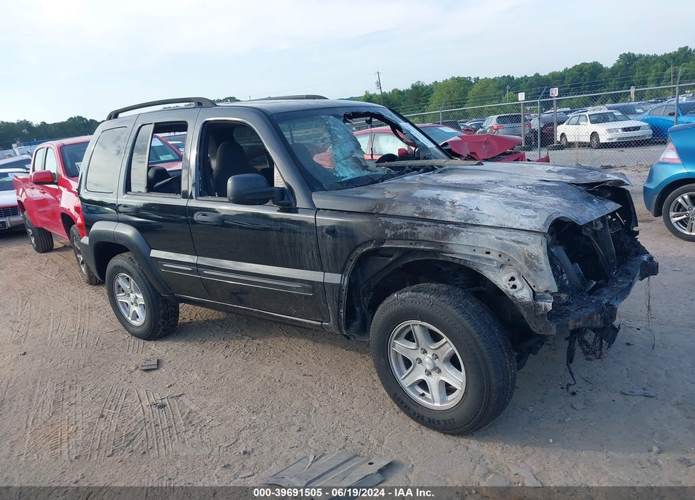 2004 JEEP LIBERTY SPORT VIN: 1J4GL48K14W271214