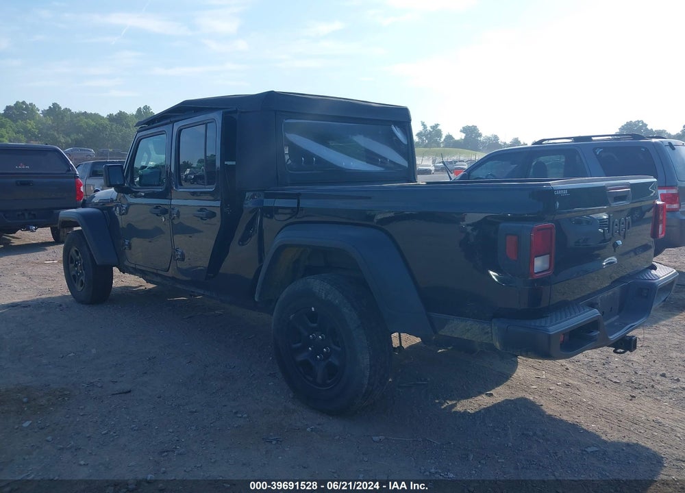 2021 JEEP GLADIATOR SPORT 4X4 VIN: 1C6HJTAG9ML501977