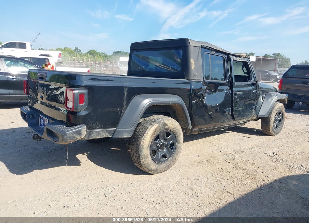 2021 JEEP GLADIATOR SPORT 4X4 VIN: 1C6HJTAG9ML501977