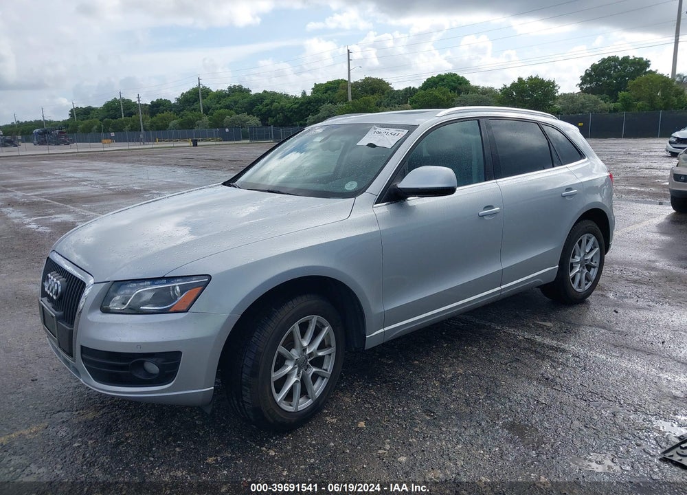 2012 AUDI Q5 VIN: WA1LFAFP6CA038802