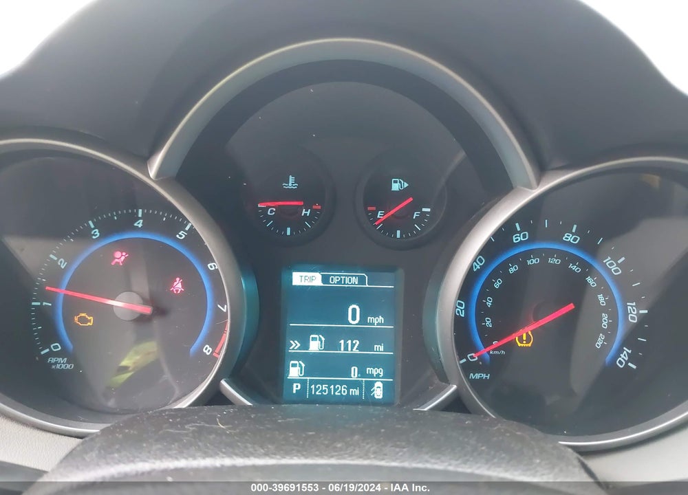 2016 CHEVROLET CRUZE LIMITED 1LT AUTO VIN: 1G1PE5SBXG7223412