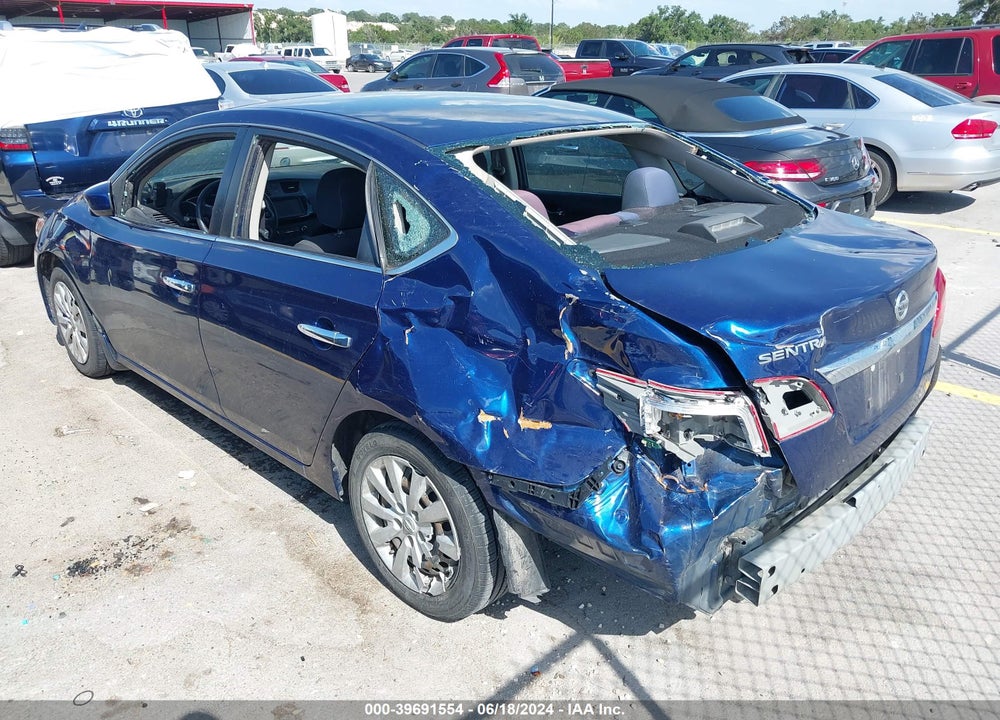 2019 NISSAN SENTRA S VIN: 3N1AB7AP9KY255437