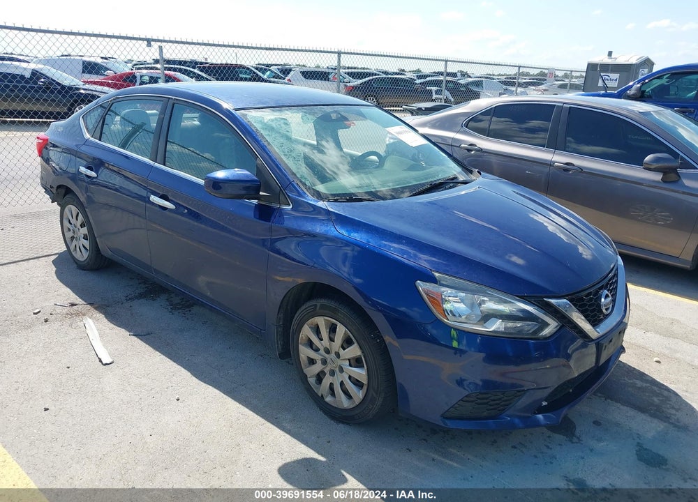 2019 NISSAN SENTRA S VIN: 3N1AB7AP9KY255437