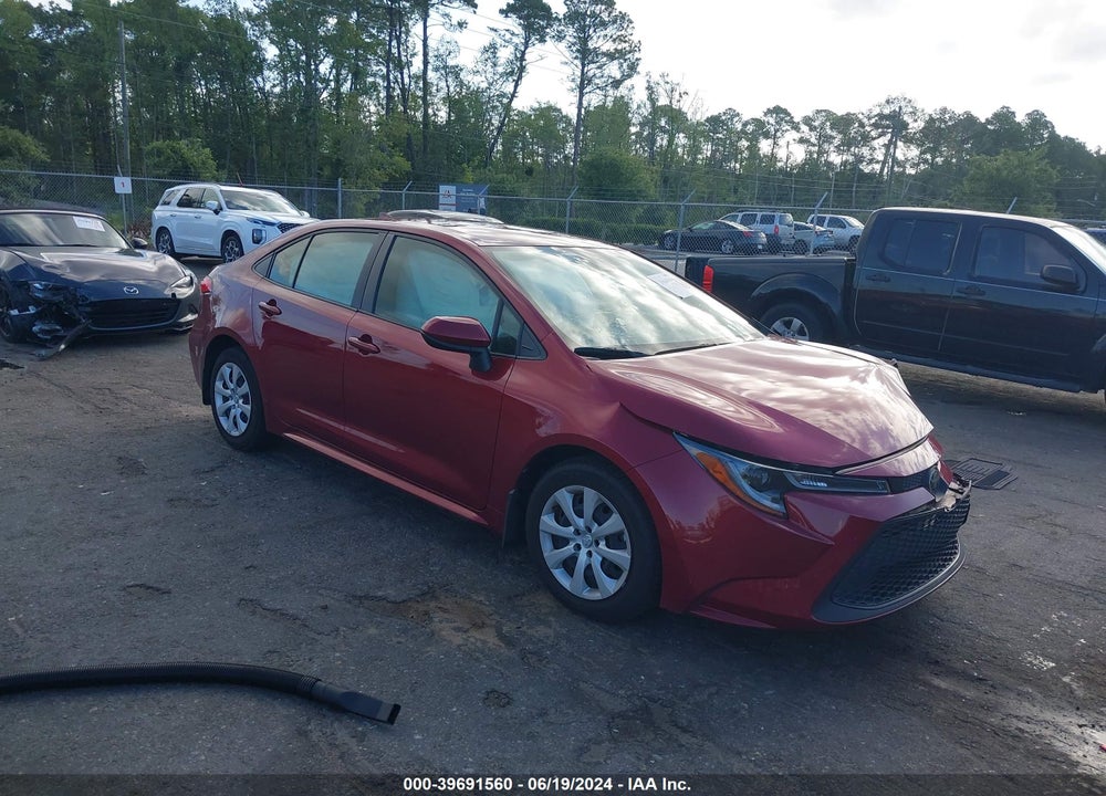 2022 TOYOTA COROLLA LE VIN: JTDEPMAE5NJ222814