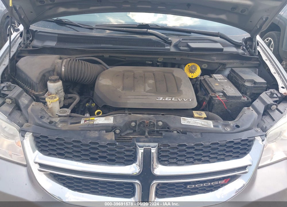 2014 DODGE GRAND CARAVAN SXT VIN: 2C4RDGCG7ER468687