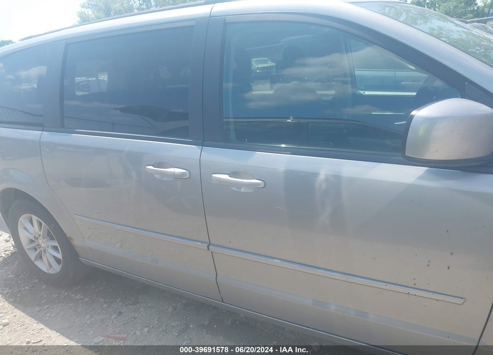 2014 DODGE GRAND CARAVAN SXT VIN: 2C4RDGCG7ER468687