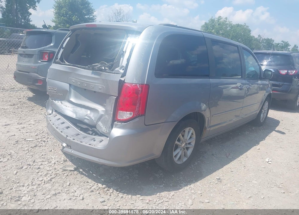 2014 DODGE GRAND CARAVAN SXT VIN: 2C4RDGCG7ER468687