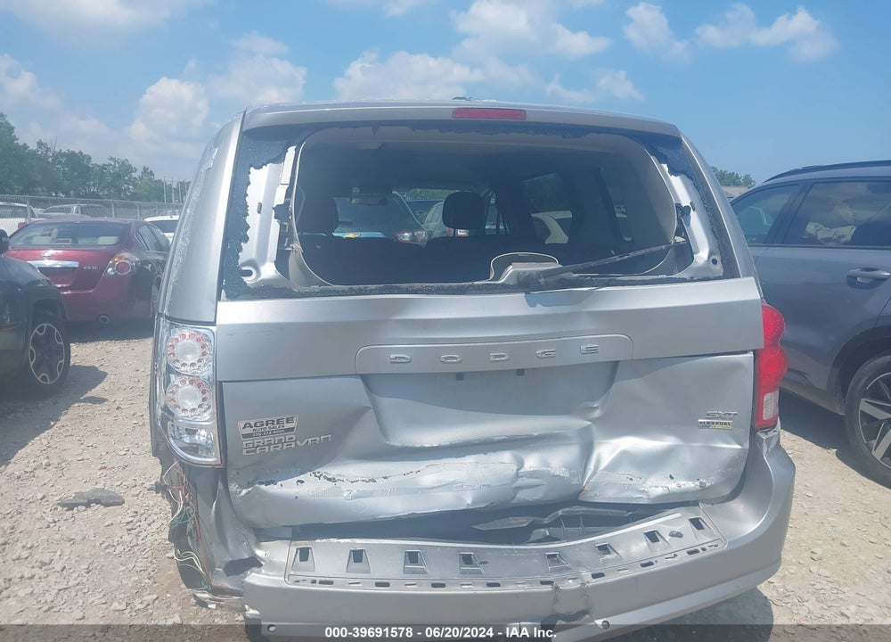 2014 DODGE GRAND CARAVAN SXT VIN: 2C4RDGCG7ER468687