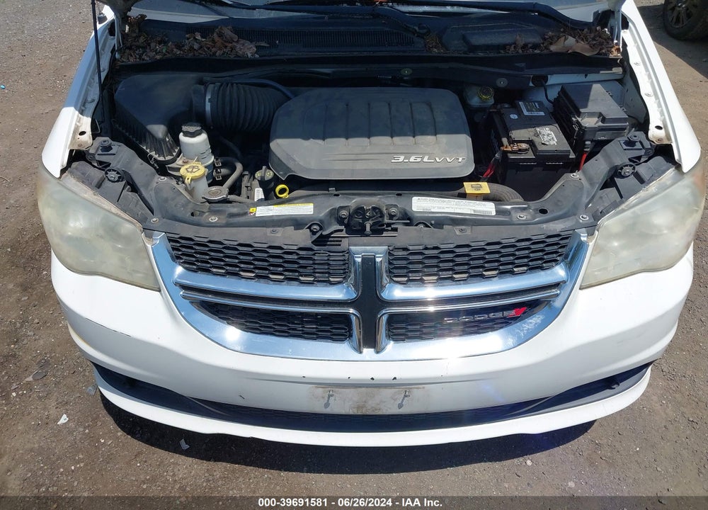 2012 DODGE GRAND CARAVAN SXT VIN: 2C4RDGCG1CR302033
