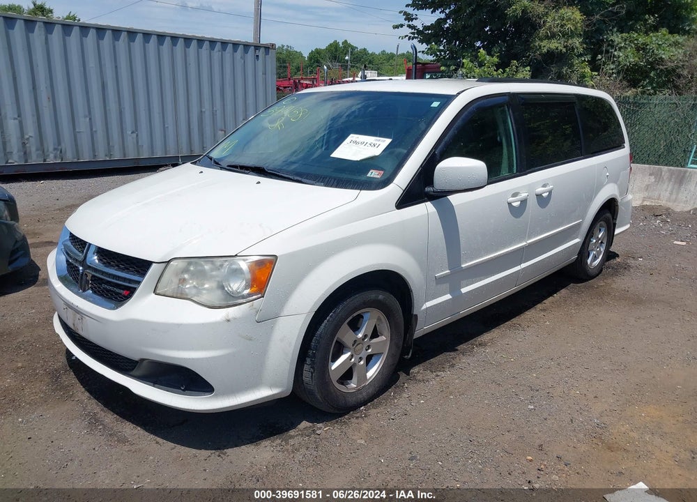 2012 DODGE GRAND CARAVAN SXT VIN: 2C4RDGCG1CR302033