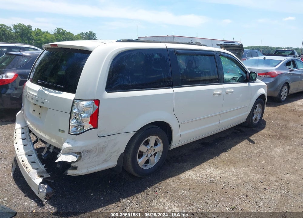 2012 DODGE GRAND CARAVAN SXT VIN: 2C4RDGCG1CR302033
