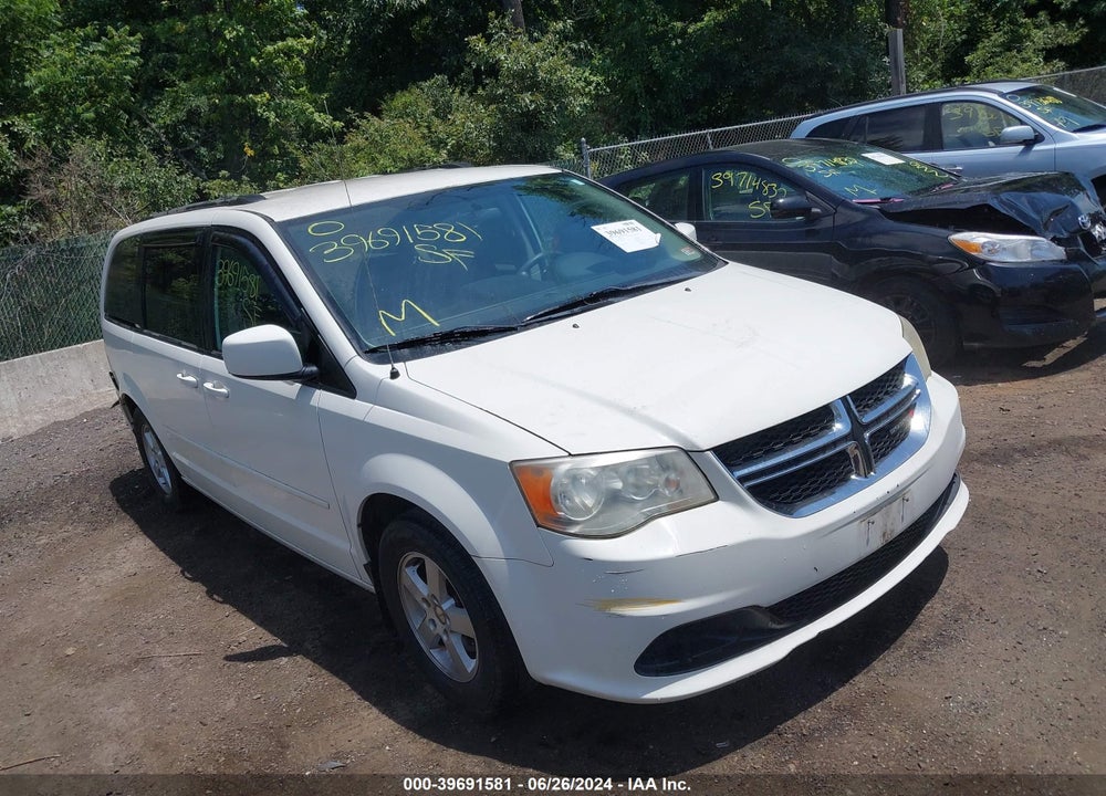 2012 DODGE GRAND CARAVAN SXT VIN: 2C4RDGCG1CR302033