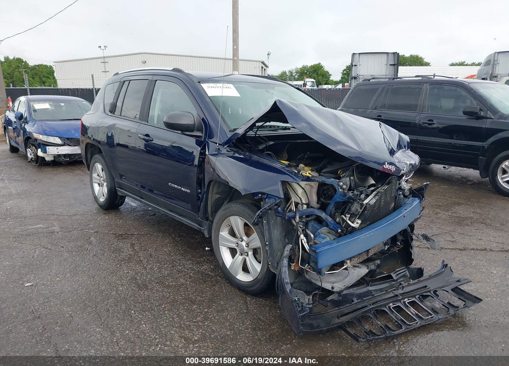 2013 JEEP COMPASS SPORT VIN: 1C4NJDBB7DD101480