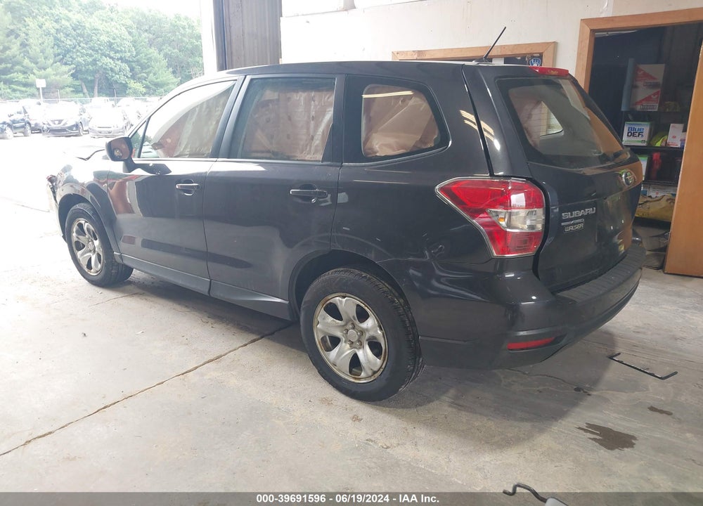 2015 SUBARU FORESTER 2.5I VIN: JF2SJAAC6FH559066