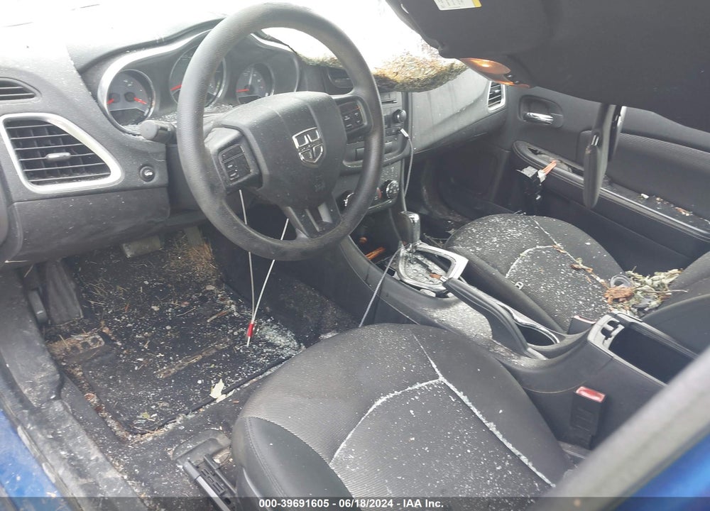 2014 DODGE AVENGER VIN: 1C3CDZAB8EN148093