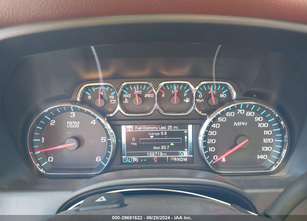 2015 CHEVROLET SILVERADO 1500 HIGH COUNTRY VIN: 3GCUKTEJ5FG506989