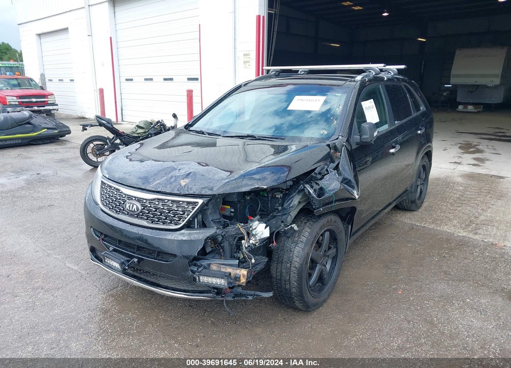 2014 KIA SORENTO LIMITED V6 VIN: 5XYKW4A75EG470391