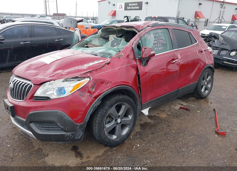 2014 BUICK ENCORE VIN: KL4CJASB5EB710886