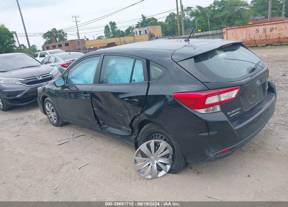 2019 SUBARU IMPREZA 2.0I VIN: 4S3GTAA60K3757092