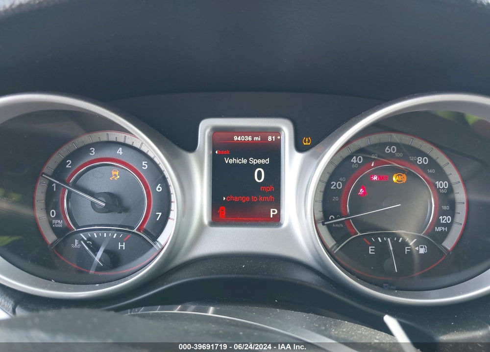 2019 DODGE JOURNEY VIN: 3C4PDCBB7KT863595