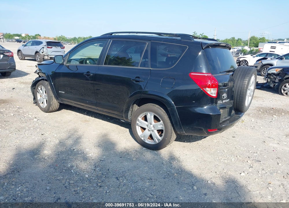 2008 TOYOTA RAV4 SPORT VIN: JTMBD32V186080392