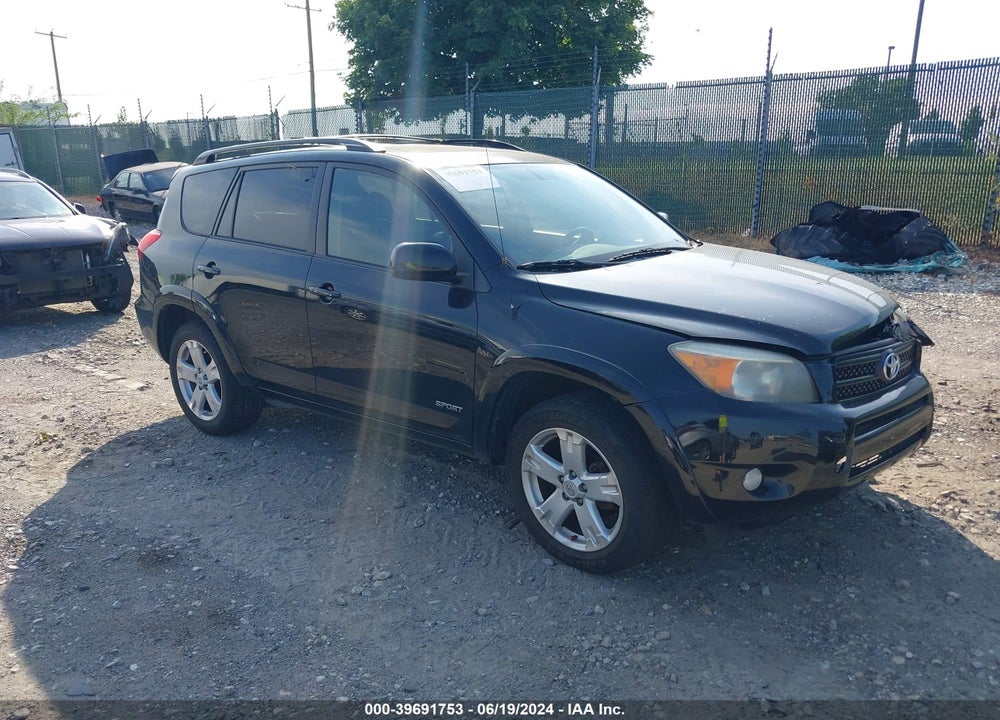 2008 TOYOTA RAV4 SPORT VIN: JTMBD32V186080392