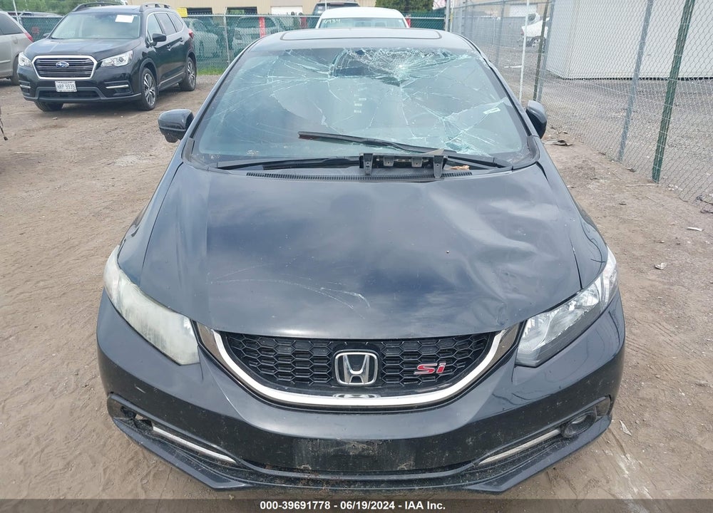 2015 HONDA CIVIC SI VIN: 2HGFB6E5XFH709293