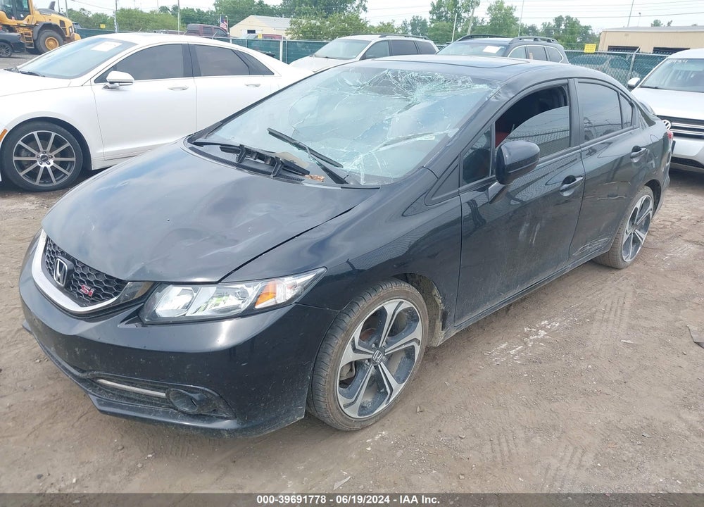 2015 HONDA CIVIC SI VIN: 2HGFB6E5XFH709293