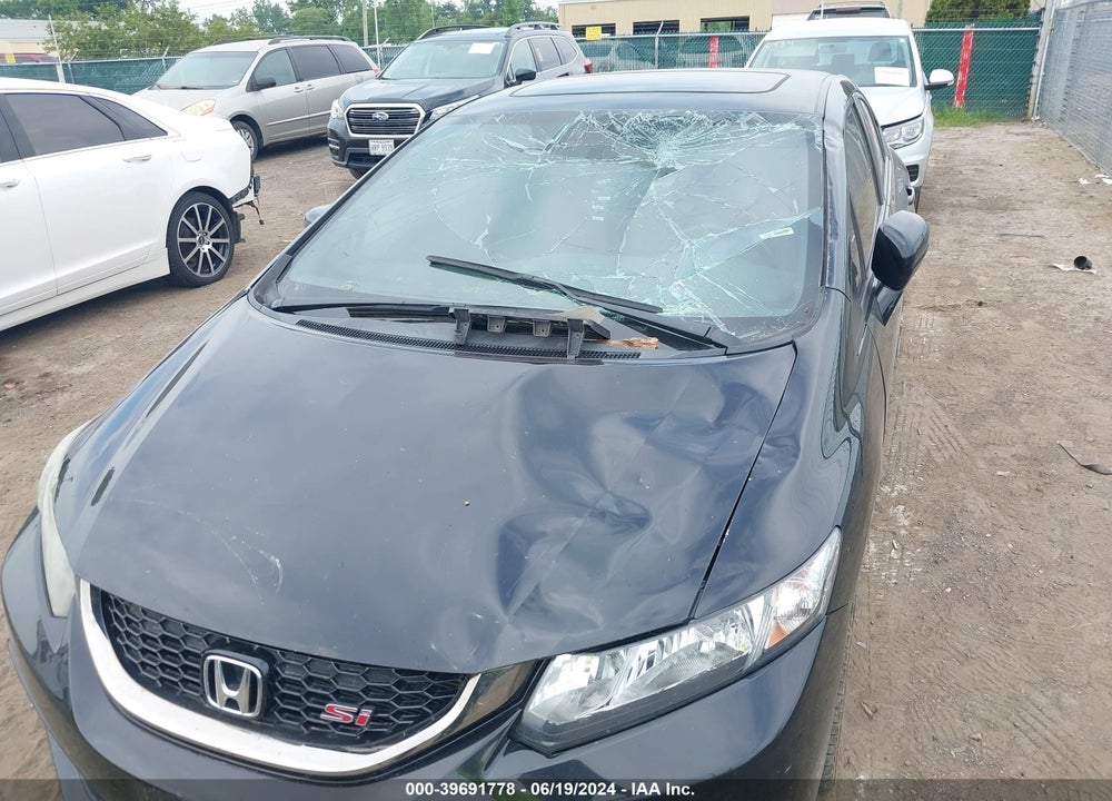 2015 HONDA CIVIC SI VIN: 2HGFB6E5XFH709293