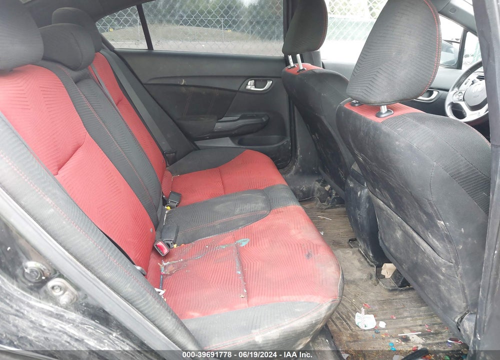 2015 HONDA CIVIC SI VIN: 2HGFB6E5XFH709293