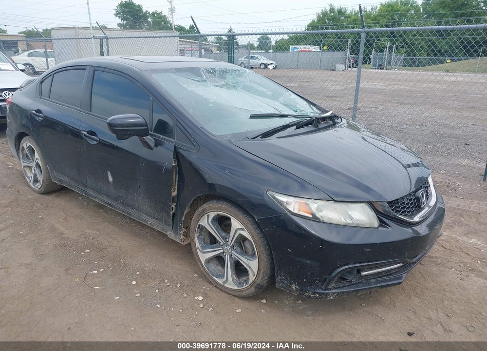 2015 HONDA CIVIC SI VIN: 2HGFB6E5XFH709293